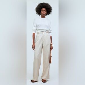 Madewell Harlow Wide-Leg Pant in Harvest Moon
